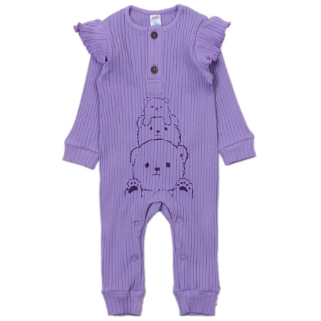 картинка КГ_БГ Комбинезон для девочки 68-92 100% х\б BONITO KIDS/OP1353/уп.5шт./меш.375шт. от магазина