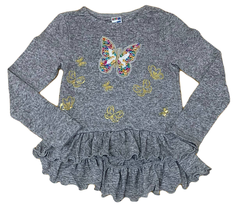 картинка КГ_ОТ Кофта для девочки 3-7 лет, 100% п/э, BONITO KIDS/OP239П/уп.5шт./меш.305шт. от магазина