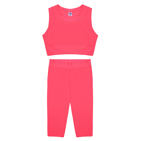 картинка БГ_ЧЗ Комплект для девочки (топ и бриджи) 8-16 лет 60% хлопок, 40% полиэстер BONITO KIDS/BK1738KP(01-24)(ЧЗ)/уп.5шт./меш.340шт. от магазина