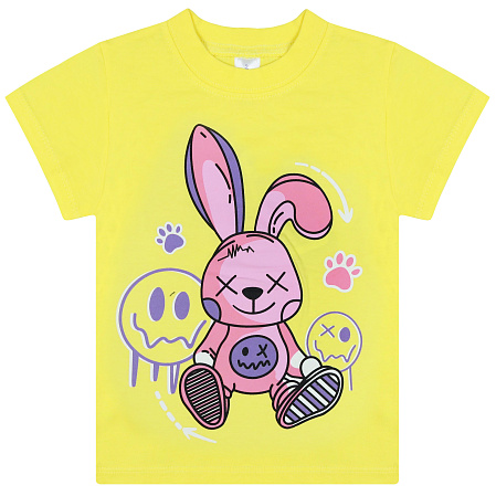 картинка БГ Футболка для девочки, 1-4 лет, 100% хлопок, BONITO KIDS/BK0001D(02-24)/уп.4шт./меш.800шт. от магазина