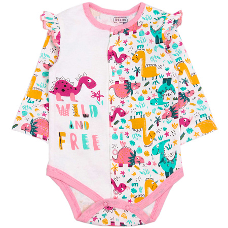 картинка БГ_ЧЗ Боди для детей 68-86 см BONITO KIDS/OP1442(ЧЗ)/уп.4шт./меш.456шт. от магазина