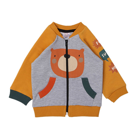картинка ЧЗ Толстовка для детей 68-86 см BONITO KIDS/OP1210(ЧЗ)/уп.4шт./меш.320шт. от магазина