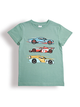 БГ_ЧЗ Футболка для мальчика 5-8 лет 100% хлопок BONITO KIDS/BK0002M(02-25)(ЧЗ)/уп.4шт./меш.700шт. от магазина