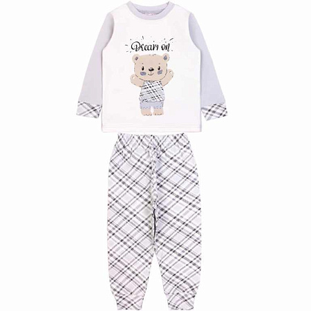 БГ_ЧЗ Пижама для мальчика 2-6 лет 95% хлопок, 5% эластан BONITO KIDS/OP1701/уп.5шт./меш.240шт. от магазина