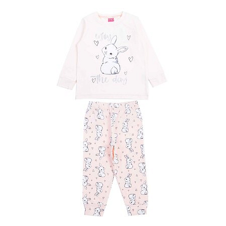 картинка ЧЗ Пижама для девочки 3-7 лет 95% хлопок, 5% эластан BONITO KIDS/OP1833(ЧЗ)/уп.5шт./меш.240шт. от магазина