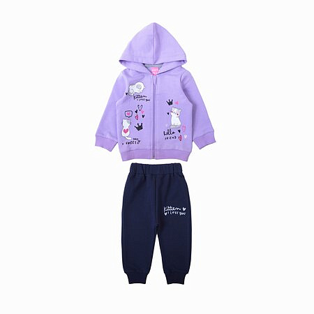 картинка КГ Комплект для детей (толстовка, штаны и кофта) 74-92 см 65% хлопок, 27% полиэстер, 8% эластан BONITO KIDS/OP1863/уп.4шт./меш.120шт. от магазина