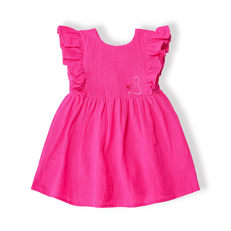 картинка ЧЗ Платье для девочки 2-5 лет 100% хлопок BONITO KIDS /OP1811(03-24)(ЧЗ)/уп.4шт./меш.300шт от магазина