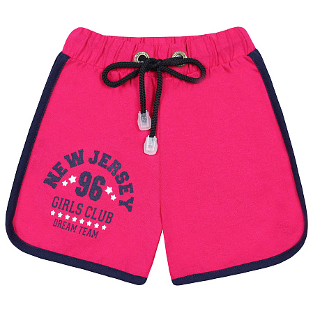 картинка БГ_ЧЗ Шорты для девочки 3-7 лет 100% хлопок BONITO KIDS/BK1346SH(ЧЗ)/уп.5шт./меш.600шт. от магазина