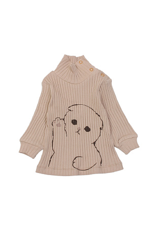 картинка ЧЗ Водолазка  для детей  68-92 см  BONITO KIDS /OP1297(ЧЗ)/уп.5шт./меш.560шт. от магазина