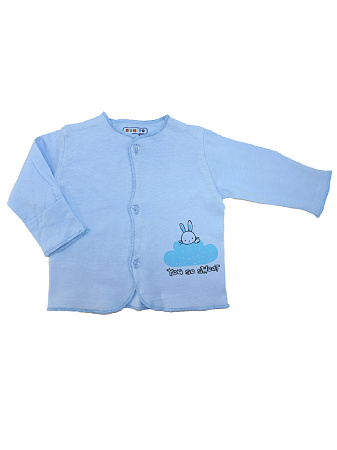 картинка ЧЗ Распашонка для новорожденного 56-62 100% х/б BONITO KIDS/OP465(ЧЗ)/уп.6шт./меш.960шт. от магазина