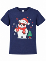 БГ_ЧЗ Футболка для мальчика, 8-12 лет, 100% хлопок BONITO KIDS/BK1817F(ЧЗ)/уп.5шт./меш.600шт.