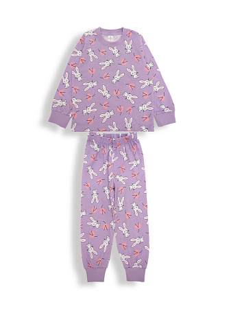 картинка БГ_ЧЗ Пижама для девочки 3-7 лет 100% хлопок BONITO KIDS/SS6156(ЧЗ)/уп.5шт./меш.300шт. от магазина