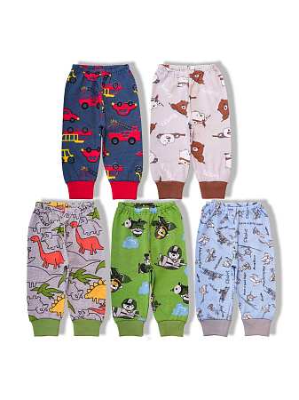 картинка БГ_ЧЗ Штанишки для мальчика 68-86 см 100% хлопок BONITO KIDS/SS6116(09-24)(ЧЗ)/уп.20шт./меш.1400шт. от магазина