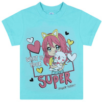 БГ_ЧЗ Футболка для девочки, 1,5-4 лет, 100% хлопок, BONITO KIDS/BK0001D(11-25)(ЧЗ)/уп.4шт./меш.800шт.