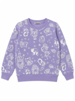БГ_ЧЗ Толстовка для девочки 3-7 лет 100% хлопок BONITO KIDS/BK1718T(2026)(ЧЗ)/уп.5шт./меш.280шт.
