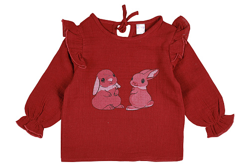 картинка ЧЗ Кофта для девочки 68-86 см 100% хб BONITO KIDSD/OP1313/уп.4 шт./меш.640 шт. от магазина