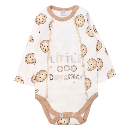 картинка ЧЗ Боди для детей 62-80 см 100% х/б BONITO KIDS/OP1311(01-22)/уп.4шт./меш.640шт. от магазина