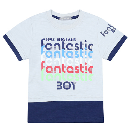 ЧЗ Футболка для мальчика 3-7 лет 100% хлопок BONITO KIDS/BK1664F(ЧЗ)/уп.5шт./меш.650шт. от магазина