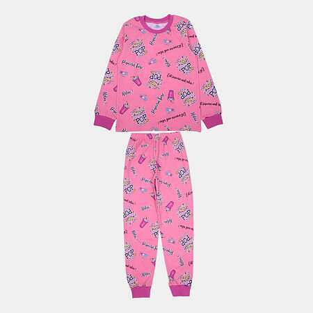 картинка БГ_ЧЗ Пижама для девочки 8-12 лет 100% хлопок BONITO KIDS/SS6040/уп.5шт./меш.200шт. от магазина