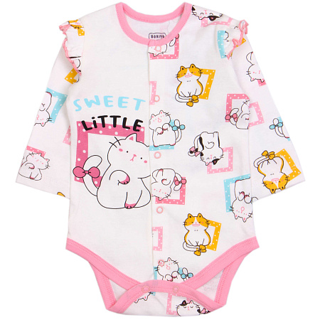 картинка БГ_ЧЗ Боди для детей 68-86 см BONITO KIDS/OP1442(ЧЗ)/уп.4шт./меш.456шт. от магазина