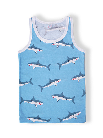 БГ_ЧЗ Майка для мальчика 7-11 лет 100% хлопок BONITO KIDS/SS6111(10-24)(ЧЗ)/уп.5шт./меш.1100шт. от магазина