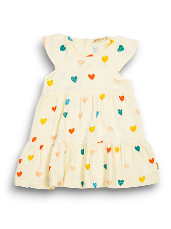 картинка ЧЗ Платье для девочки 3-7 лет 100% хлопок BONITO KIDS/OP1942(ЧЗ)/уп.4 шт./меш.300 шт. от магазина