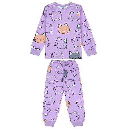 картинка БГ_ЧЗ Пижама для девочки 7-10 лет 100% хлопок BONITO KIDS/BK1955PJD/уп.4шт./меш.144шт.  от магазина