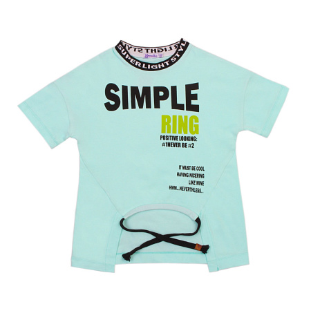 картинка БГ Футболка для девочки 7-11 лет 95% хлопок, 5% эластан BONITO KIDS/OP1433/ 5 шт./меш.425 шт от магазина