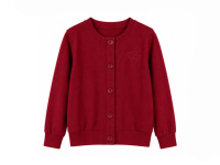 БГ_ЧЗ Кардиган для девочки 7-11 лет, 95% х/б 5% лайкра, BONITO KIDS/BK0276K(2026)(ЧЗ)/уп.5шт./меш.270шт.