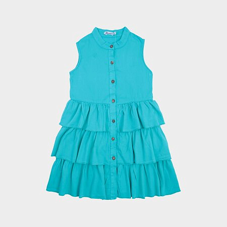 картинка ЧЗ Платье для девочки 8-12 лет 100% хлопок BONITO KIDS/OP1183(ЧЗ)/уп.5шт./меш.240шт. от магазина
