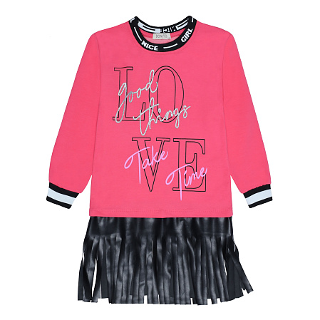 картинка БГ_ЧЗ Платье для девочки 8-12 лет. BONITO KIDS/BK1721P(ЧЗ)/уп.5шт./меш.300шт. от магазина