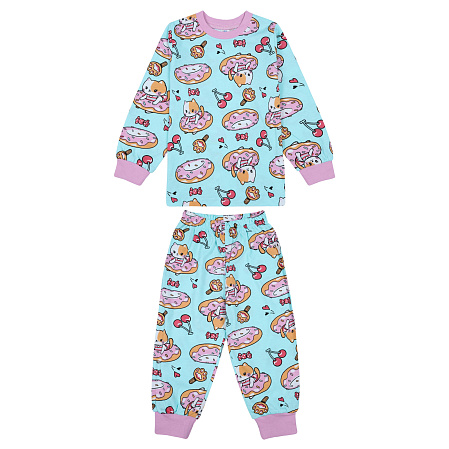 картинка БГ Пижама для девочки 2-6 лет 100% хлопок BONITO KIDS/BK3010PJ(03-23)/уп.5шт./меш.350шт. от магазина