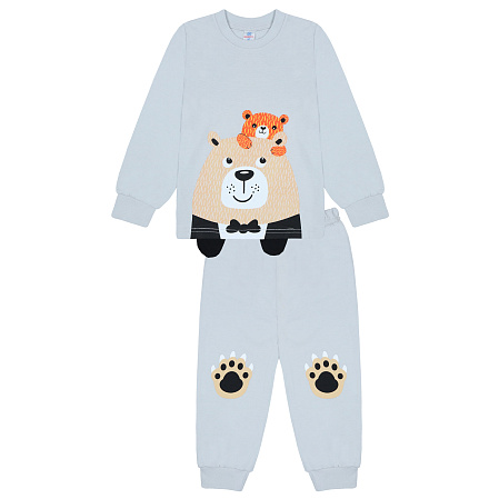 БГ_ЧЗ Пижама для мальчика 3-7 лет BONITO KIDS/BK0977PJM(10-25)(ЧЗ)/уп.5шт./меш.280шт. от магазина