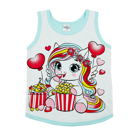 картинка БГ_ЧЗ Комплект для девочки (майка и шорты) 1,5-4 лет 100% хлопок BONITO KIDS/BK1317D(12-24)(ЧЗ)/уп.4 шт./меш.600 шт. от магазина