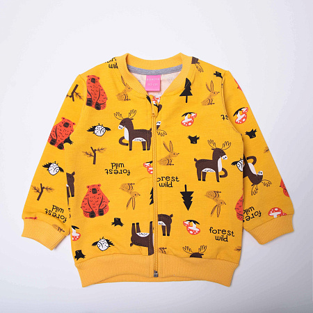 КГ_ОТ Свитшот для детей 1-3 лет 65% хлопок, 27% полиэстер, 8% эластан BONITO KIDS/OP1861/уп.4шт./меш.384шт. от магазина