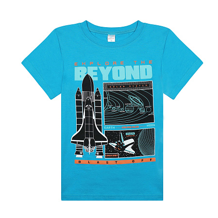 БГ_ЧЗ Футболка для мальчика, 8-12 лет, 100% хлопок, BONITO KIDS/BK0003M(05-24)(ЧЗ)/уп.5шт./меш.600шт. от магазина