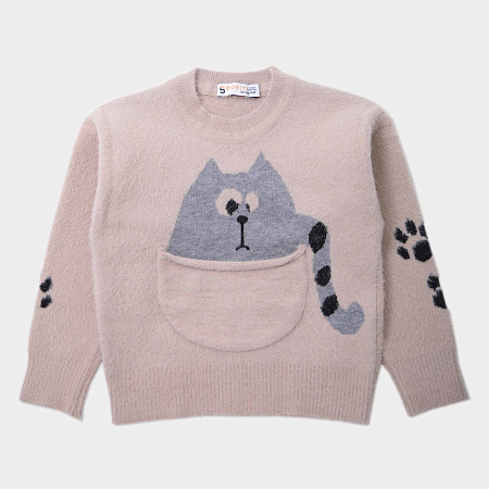 ЧЗ Джемпер для мальчика 2-6 лет 50% вискоза 28% полиэстер 22% нейлон BONITO KIDS/OP1533(01-23)(ЧЗ)/уп.3шт./меш.204шт. от магазина