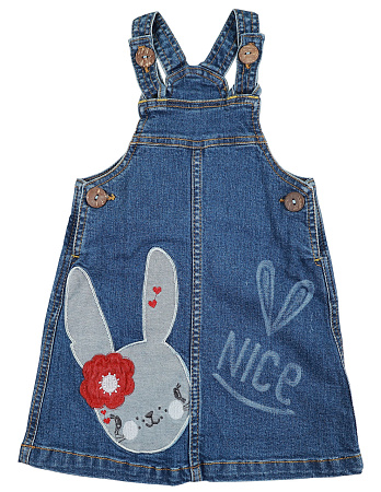 Сарафан для девочки 2-5 лет 98% хлопок, 2% эластан BONITO KIDS /уп.4шт./меш.232шт. от магазина