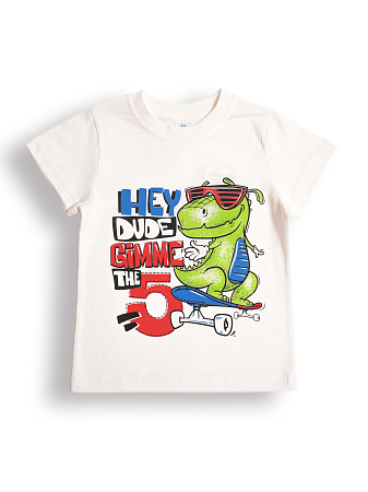 БГ_ЧЗ Футболка для мальчика 1-4 лет 100% хлопок BONITO KIDS/BK0001M(2025)(ЧЗ)/уп.4шт./меш.800шт. от магазина