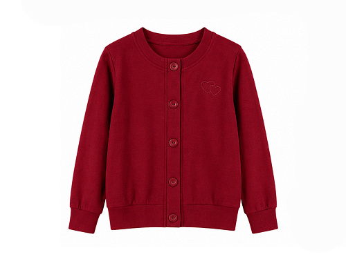картинка КГ Кардиган для девочки 7-11 лет, 95% х/б 5% лайкра, BONITO KIDS/BK0276K(2026)/уп.5шт./меш.270шт. от магазина